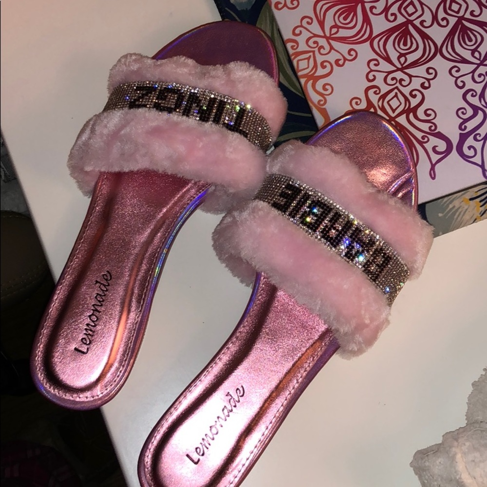 Pink slippers